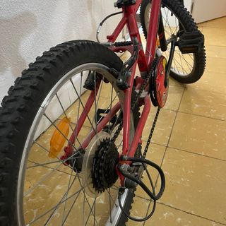Bicicleta Infantil Btwin Roja