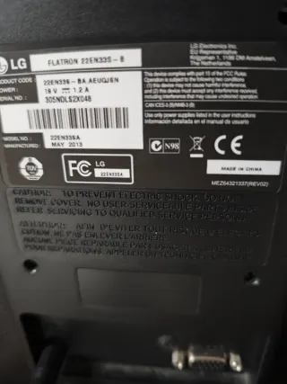 Monitor LG 23 Negro/Gris