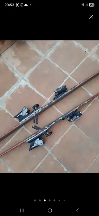 Esquís Volkl 180cm Fijaciones Salomon S8