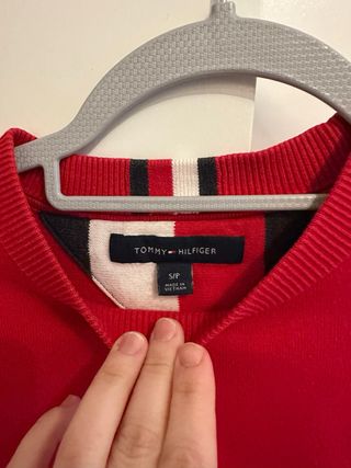 Jersey Tommy Hilfiger Rojo