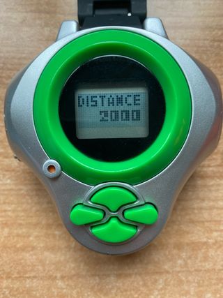 Digivice Verde y Plateado