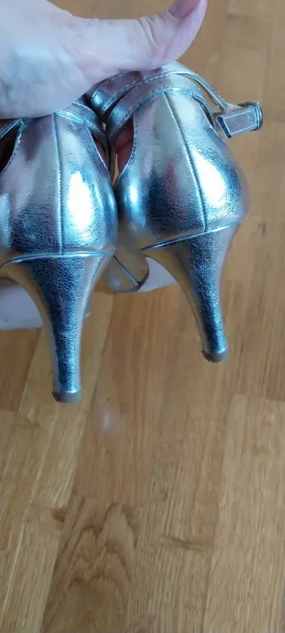 Scarpe con tacco Anna Field argento