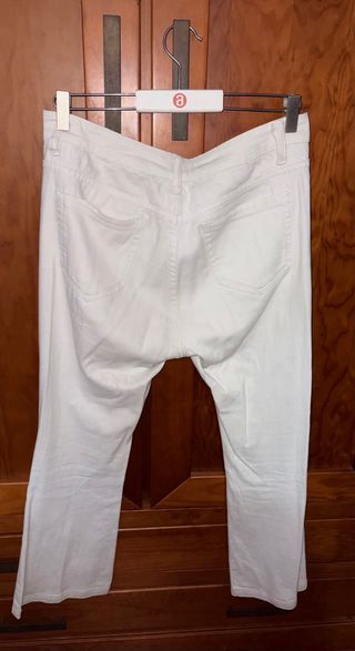 Pantalón Blanco Talla L