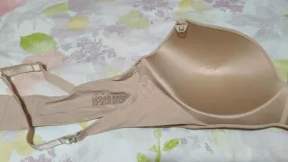 Sujetador de lactancia nude, copa D