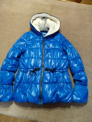 Cazadora acolchada Adolfo Dominguez azul