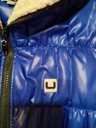Cazadora acolchada Adolfo Dominguez azul