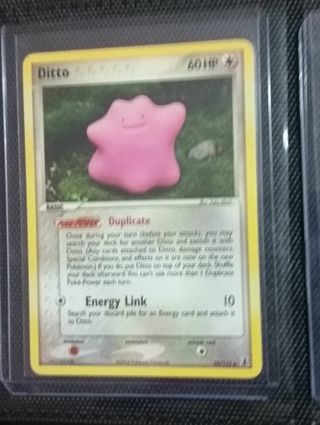 Carta Pokémon Ditto 60 HP