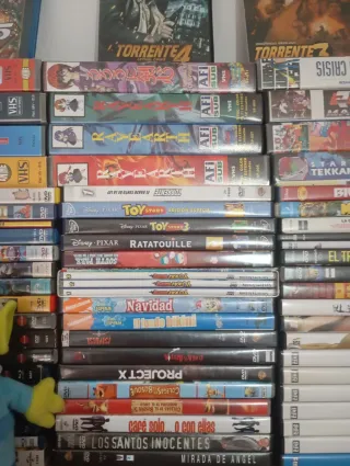 Películas y Series Blu-ray, DVD y VHS
