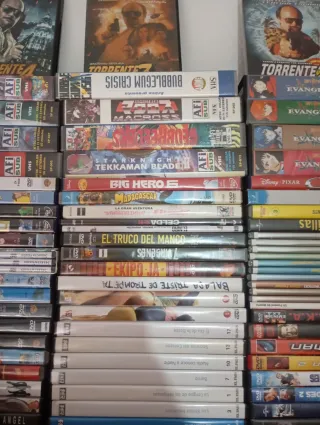 Películas y Series Blu-ray, DVD y VHS