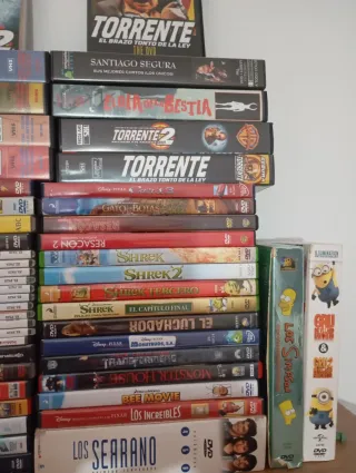 Películas y Series Blu-ray, DVD y VHS