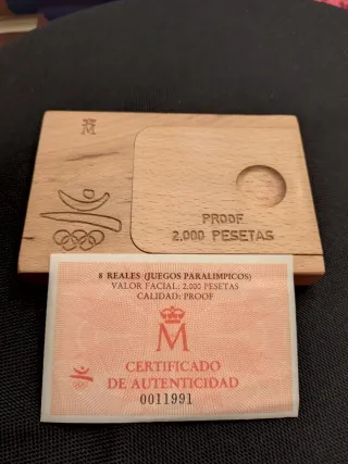 Moneda Plata Barcelona 92 Juegos Olímpicos