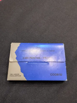 Moneda Plata Barcelona 92 Juegos Olímpicos