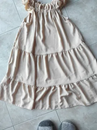 Vestito estivo donna beige