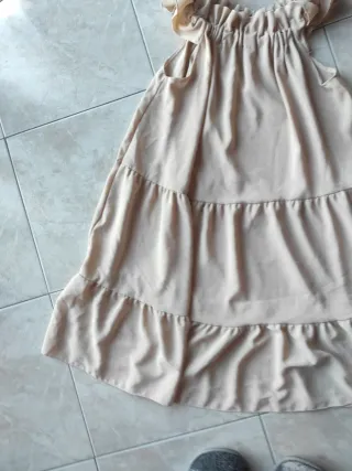 Vestito estivo donna beige