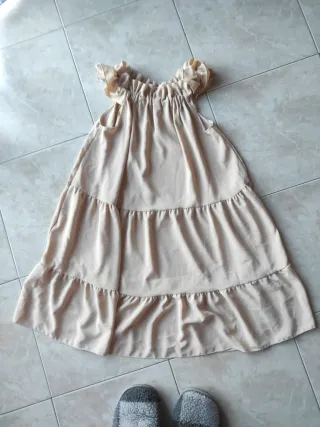 Vestito estivo donna beige