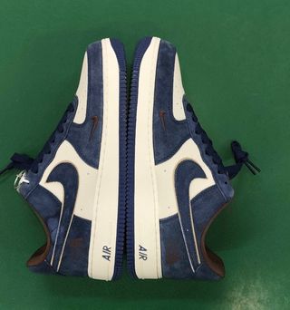 Zapatillas Nike Air Force 1 Azul y Blanco