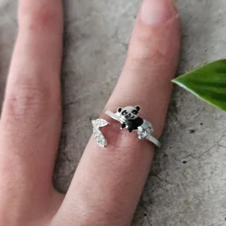 Anello panda regolabile