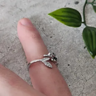 Anello panda regolabile