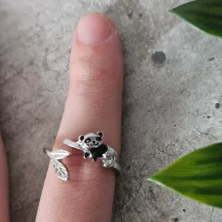 Anello panda regolabile