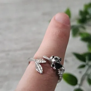 Anello panda regolabile