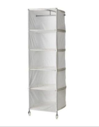 Armario organizador IKEA PS de tela y ruedas