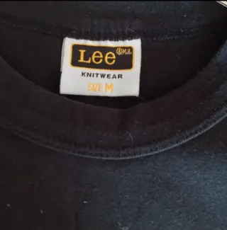 Camiseta Lee Talla M Negra
