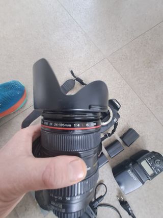 Equipo Fotográfico Canon EOS 70D + Accesorios