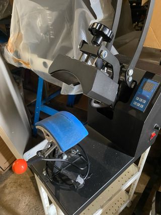 Prensa de gorras profesional