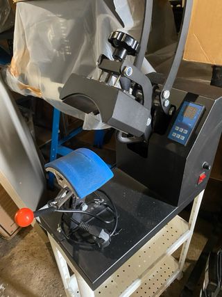 Prensa de gorras profesional