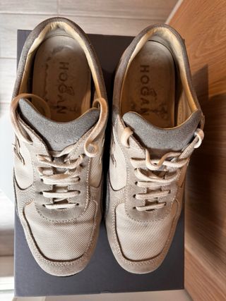 Hogan Sneakers Uomo Beige/Grigio