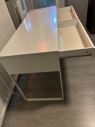 Escritorio MICKE Ikea Blanco 142x50
