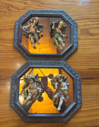 2 Cuadros de Ángeles