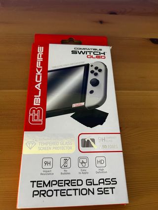 Protector Pantalla Nintendo Switch OLED BLACKFIRE