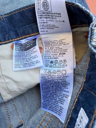 Levi's 511 W30 L32 nuovi con cartellino