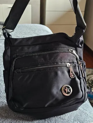 Bolso bandolera negro