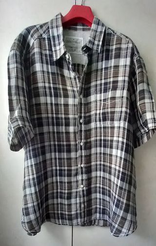 Camisa de cuadros caballero