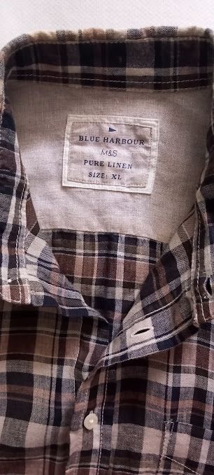 Camisa de cuadros caballero