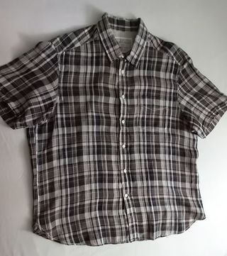 Camisa de cuadros caballero