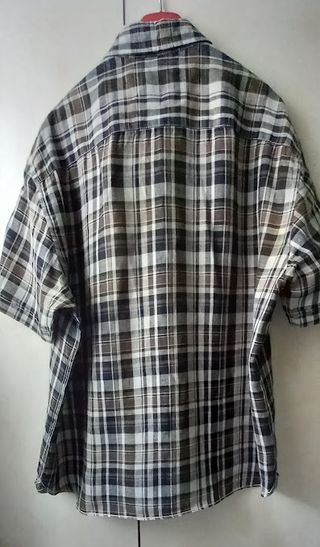 Camisa de cuadros caballero
