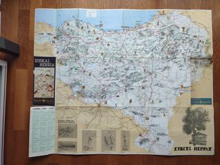 Mapa Euskal Herria Bizkaia Caja Ahorros