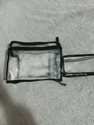 Neceser transparente