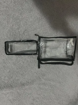 Neceser transparente