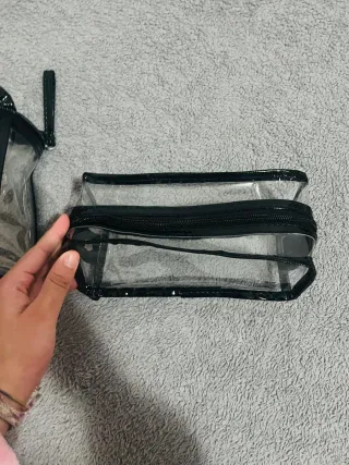 Neceser transparente