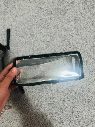 Neceser transparente