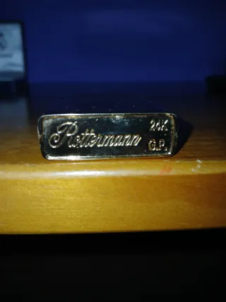 URGE VENTA! Mechero Real Madrid Bañado en Oro