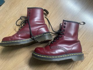 Bota Unisex Dr. Martens -1460 Green Smoot