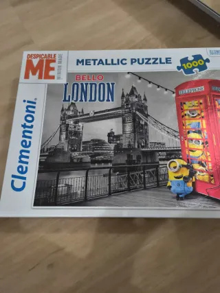 Puzzle Metalizado Despicable Me London 1000 Piezas