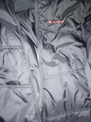 Chaqueta Quechua Talla L Negra Naranja
