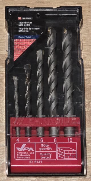 Brocas pared Parkside 4–10 mm