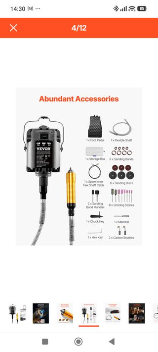 Dremel Vevor 1200 Nuevo